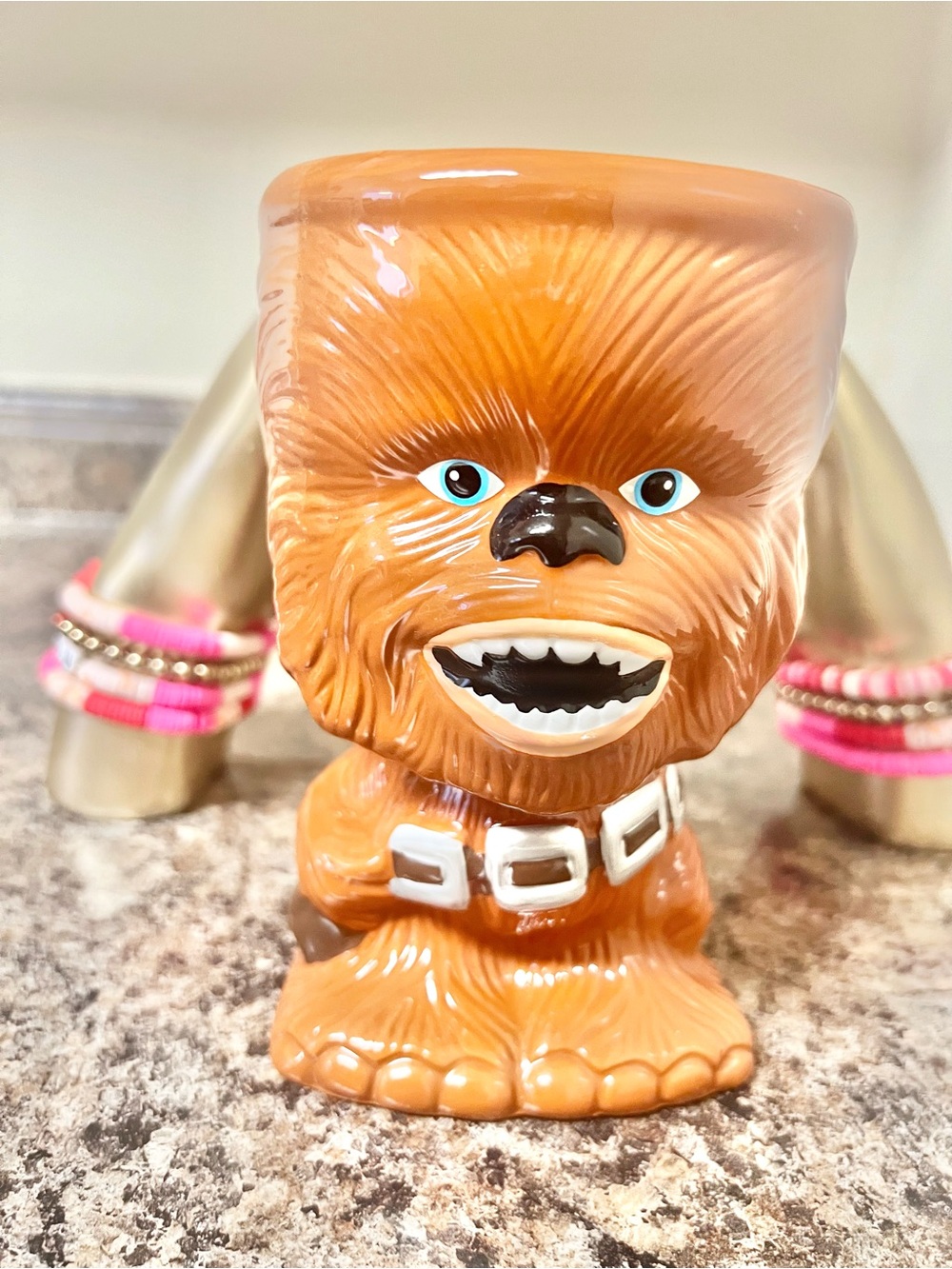 Chewbacca Ceramic Mug - Brown Brand New